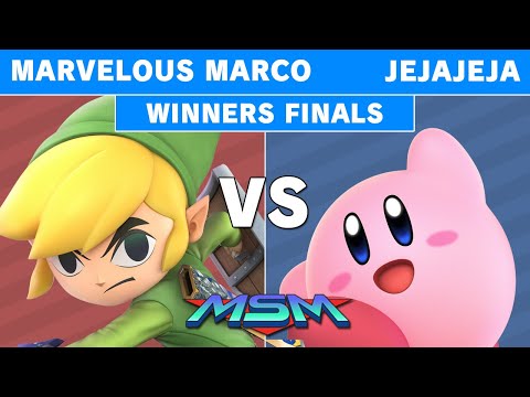 MSM Online 40 - JeJaJeJa (Kirby) Vs. Marvelous Marco (Toon Link) Winners Finals - Smash Ultimate