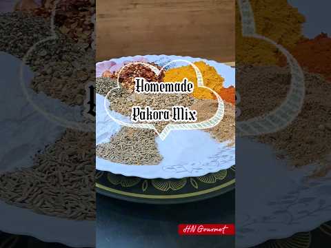 Pakora Mix Recipe | Make and Store | Homemade Pakora Mix | Ramadan Tips #shorts #viralshorts