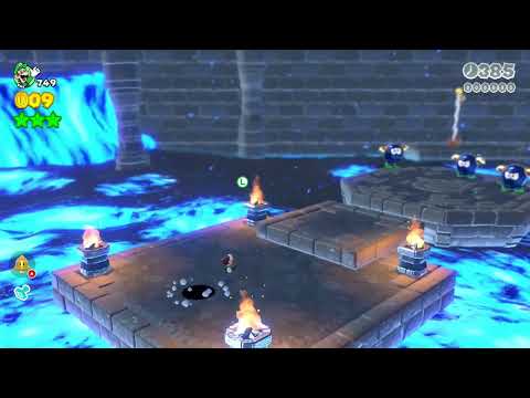 Super Mario 3D World (Switch) 7-4 Itemless Speedrun - Time: 19 (Former WR)