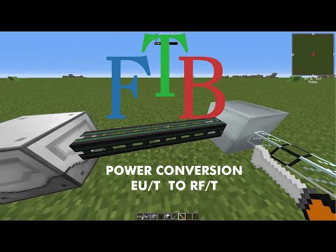 MINECRAFT FTB POWER CONVERSION TUTORIAL