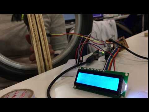 Bike speedometer with ATtiny 84 and hall effect sensor-Input & Output week