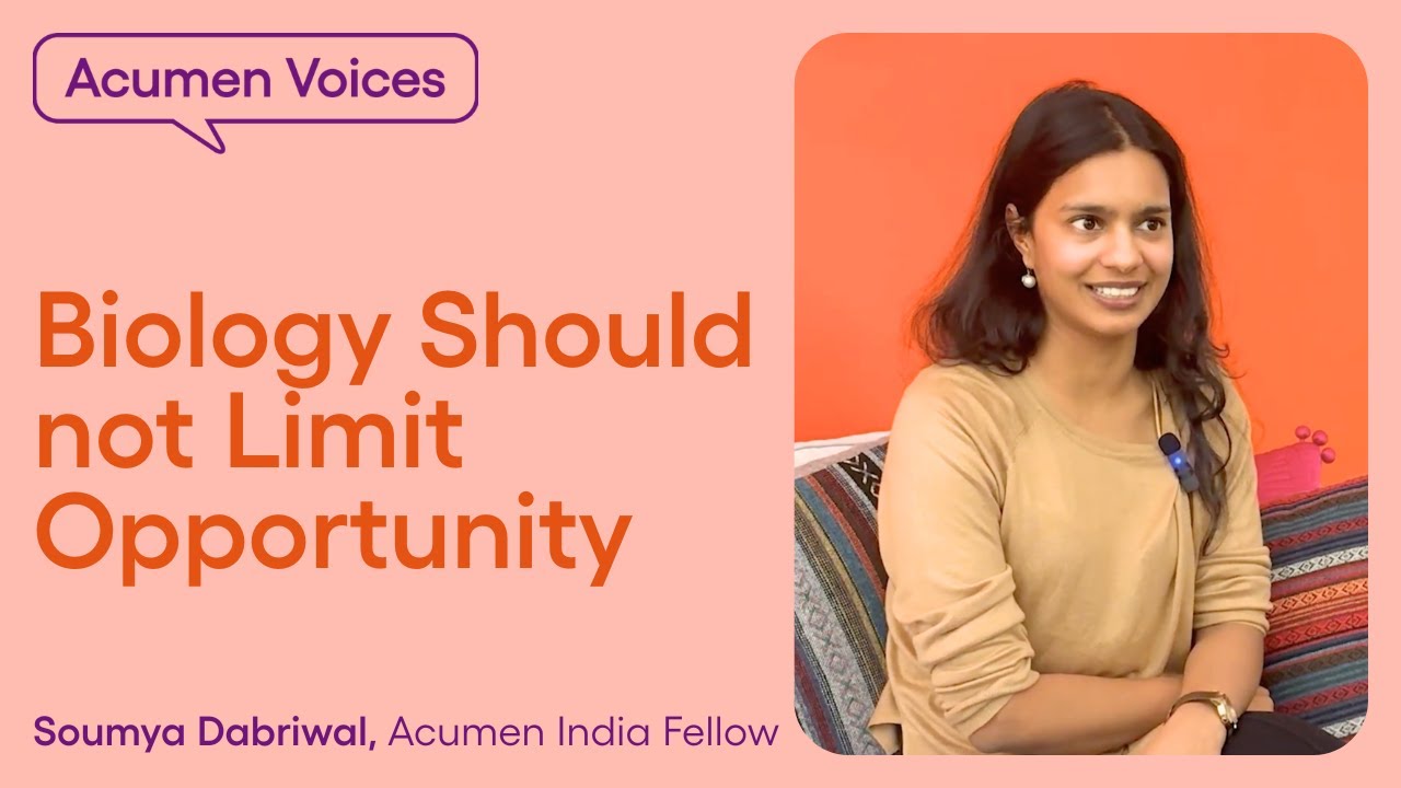 Changing Menstrual Health in India’s Rural Communities | Reflections with Soumya Dabriwal