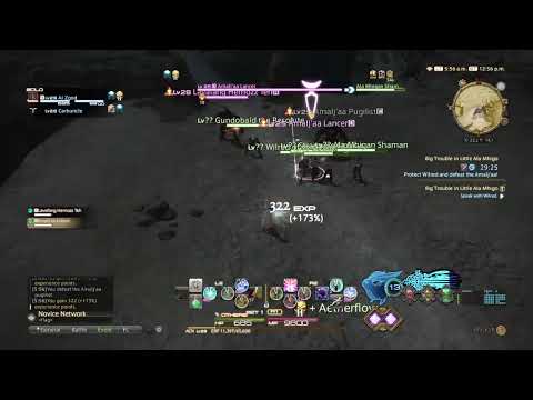 FFXiV LeveL 27 Big TroubLe in LittLe ALa Mhigo