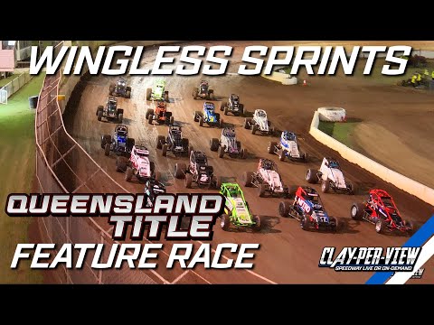 Wingless Sprints | Queensland Title - Toowoomba - 13th Jan 2024 | Clay-Per-View