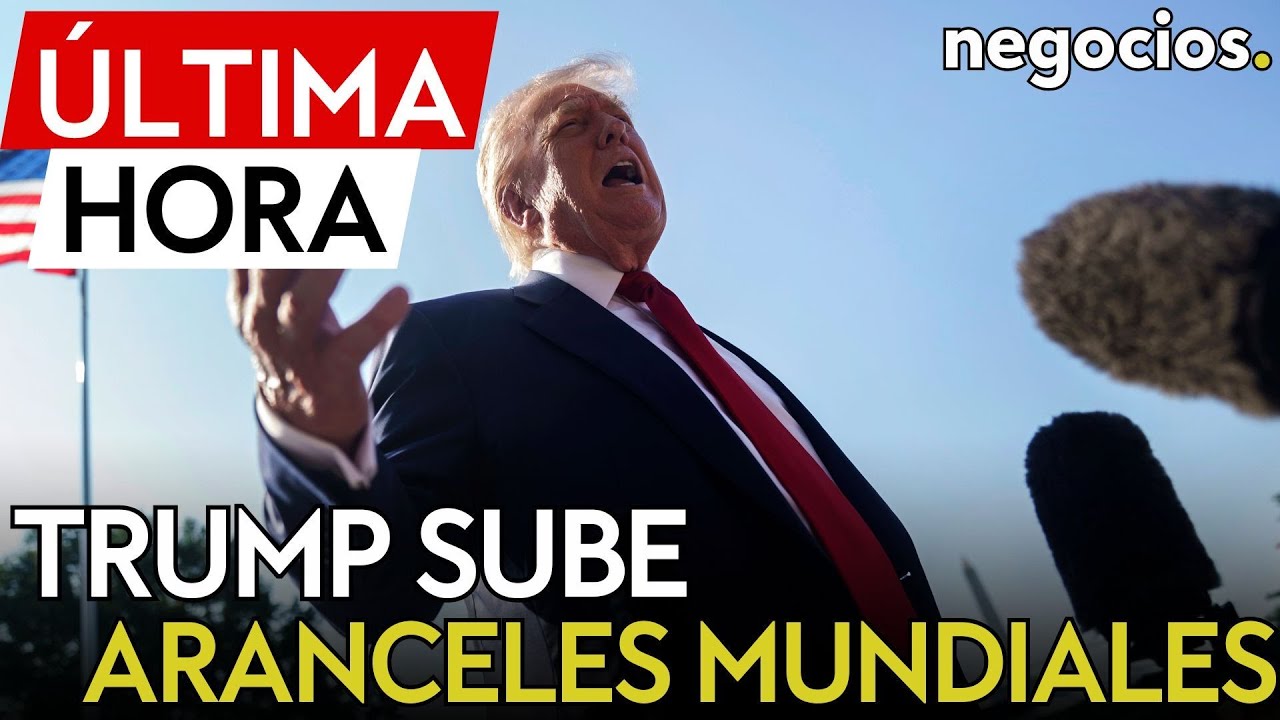 ÚLTIMA HORA: Trump contra el mundo: anuncia aranceles globales del 15% al 20%, presiona a China y UE