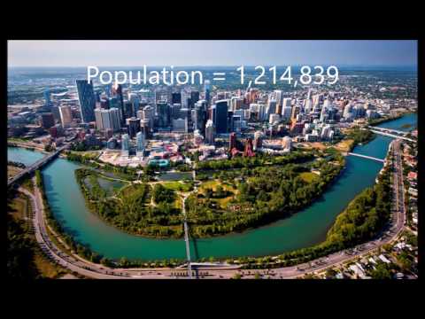 Top 10 Biggest Cities / Area In Canada 2016 - 2017