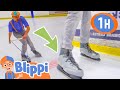Learn How To Ice Skate With Blippi ️ Videos For Kids Sports For Kids After School Club