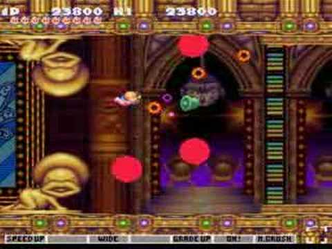 Let's Play Jikkyo Oshaberi Parodius as Rupa 1: Level 1