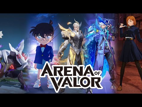 All heroes and skins from Arena of Valor 2025 part 1
