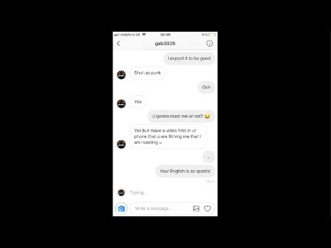 I messaged my hater and this is what happened