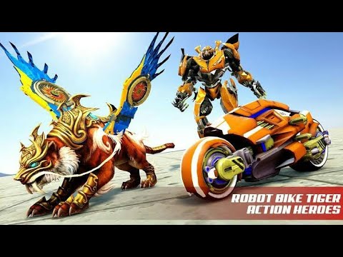 Flying Tiger Bike Robot Transforming ## Robot Shootings