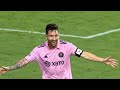 Lionel Messi Debut For Inter Miami (First Goal) 2023/24