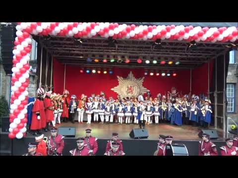 2017 0219 Biwak Prinzengarde   RheinischeGarde Blau Weiss YT