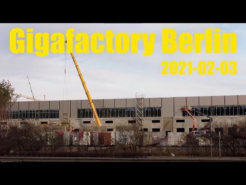 Giga Berlin | 2021-02-03 | Timelapse
