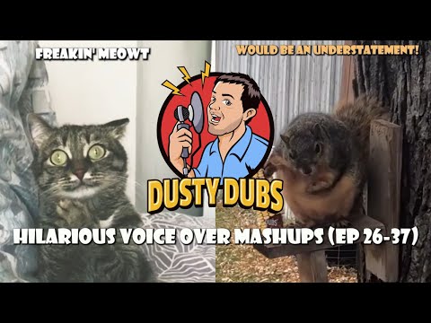 Dusty Dubs Hilarious Animal Voiceover Mashups (Ep 26-37)