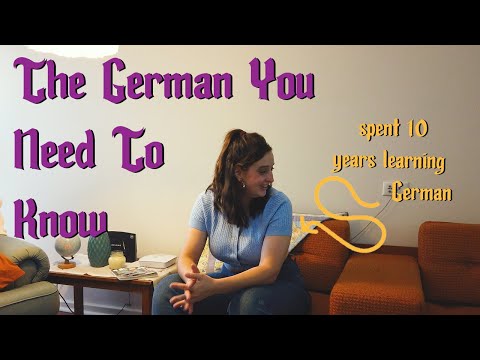 the German you need to know + my 10 year journey to fluency