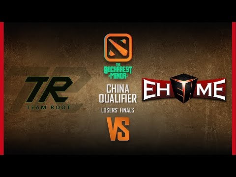 Team Root vs EHOME Game 2 - Bucharest Minor CN Qualifier: Losers' Finals w/ Bkop