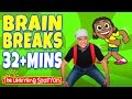 Shake Your Sillies Out ♫ Brain Breaks  and dance for Children ♫ Action Songs by The Learning Station