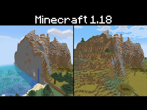 Minecraft 1.18 - Upgrading Worlds, Terrain Blending, New Music, Tweaks and Bug Fixes