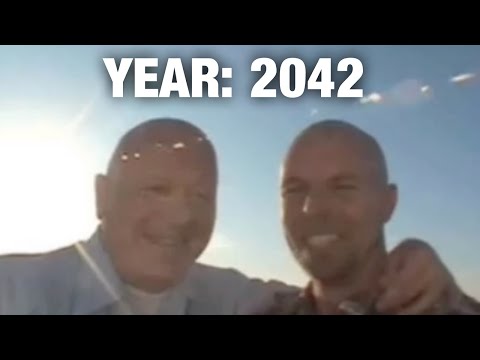 Time Traveler Meets Himself in The Future Video