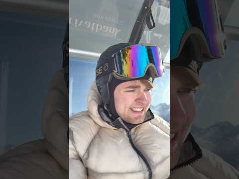 Gedanken beim Ski fahren😅🤣 | Lewinray #shorts