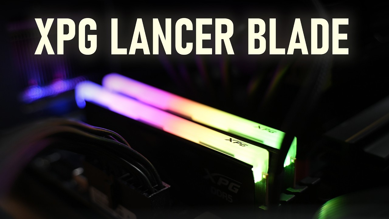 XPG Lancer Blade RGB DDR5 Bellek
