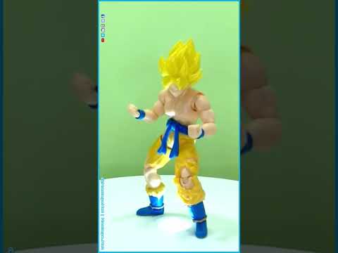 Dragon Ball Evolve Super Saiyan Goku (Damaged) & Ultimate Legends Naruto (Child) #Shorts | HNE Toys