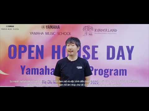 Yamaha Music Vietnam | Open House Day tại Trường Mầm Non Quốc Tế Kinderland