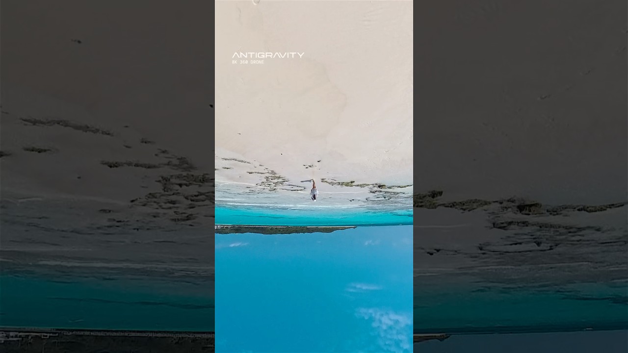 伊平屋島の絶景を360°ドローン「ANTIGRAVITY A1」で🚁 #antigravitya1 #おきりっぷ