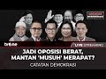 [LIVE] Jadi Oposisi Berat, Mantan 'Musuh' Merapat? | Catatan Demokrasi tvOne