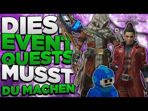 Monster Hunter World - All event quests that give weapons, armor & decorations - MHW 2019