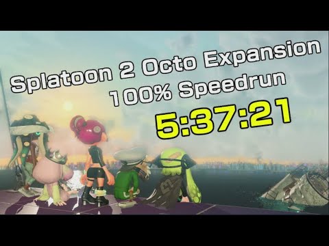 Splatoon 2 Octo Expansion 100% Speedrun in 5:37:21 PB
