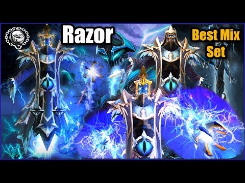 Razor Best Mix Set Eye of the Maze Keeper + Golden Severing Crest + Severing Lash