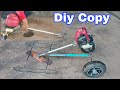 Diy Push Lawn Mower Membuat Mesin Potong Rumput Model Baru
