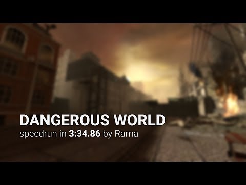 Dangerous World speedrun in 3:34.86 by Rama