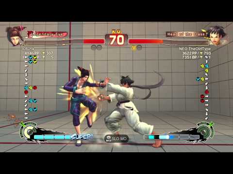 lutuna (Juri) vs NEO TheoOldType (Makoto) ranked USF4