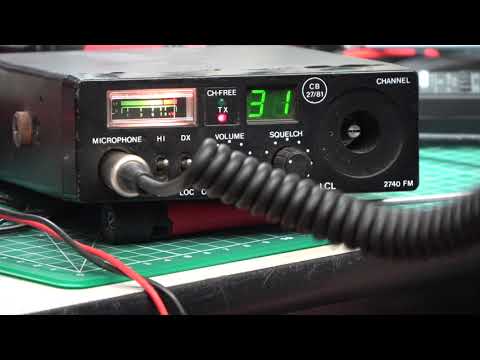 LCL2740FM  CB27/81 UK FM CB radio -  On The Air test