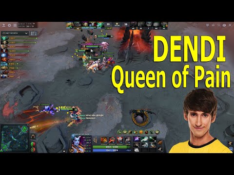 Dendi - Queen of Pain | Player Perspective