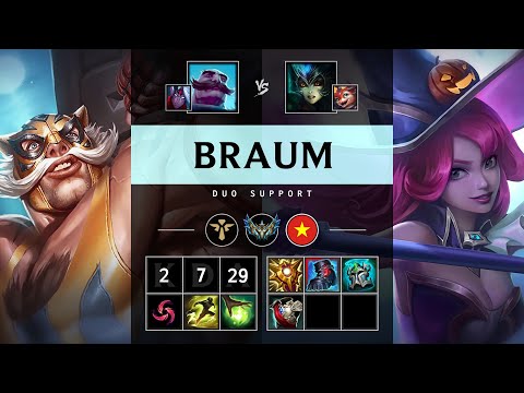 Braum Support vs Nami - VN Challenger Patch 25.09