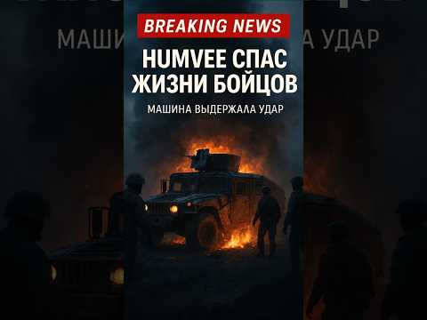 Humvee спас жизни бойцов