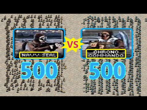 Navy Seals vs Walking Commandos - Red Alert 2