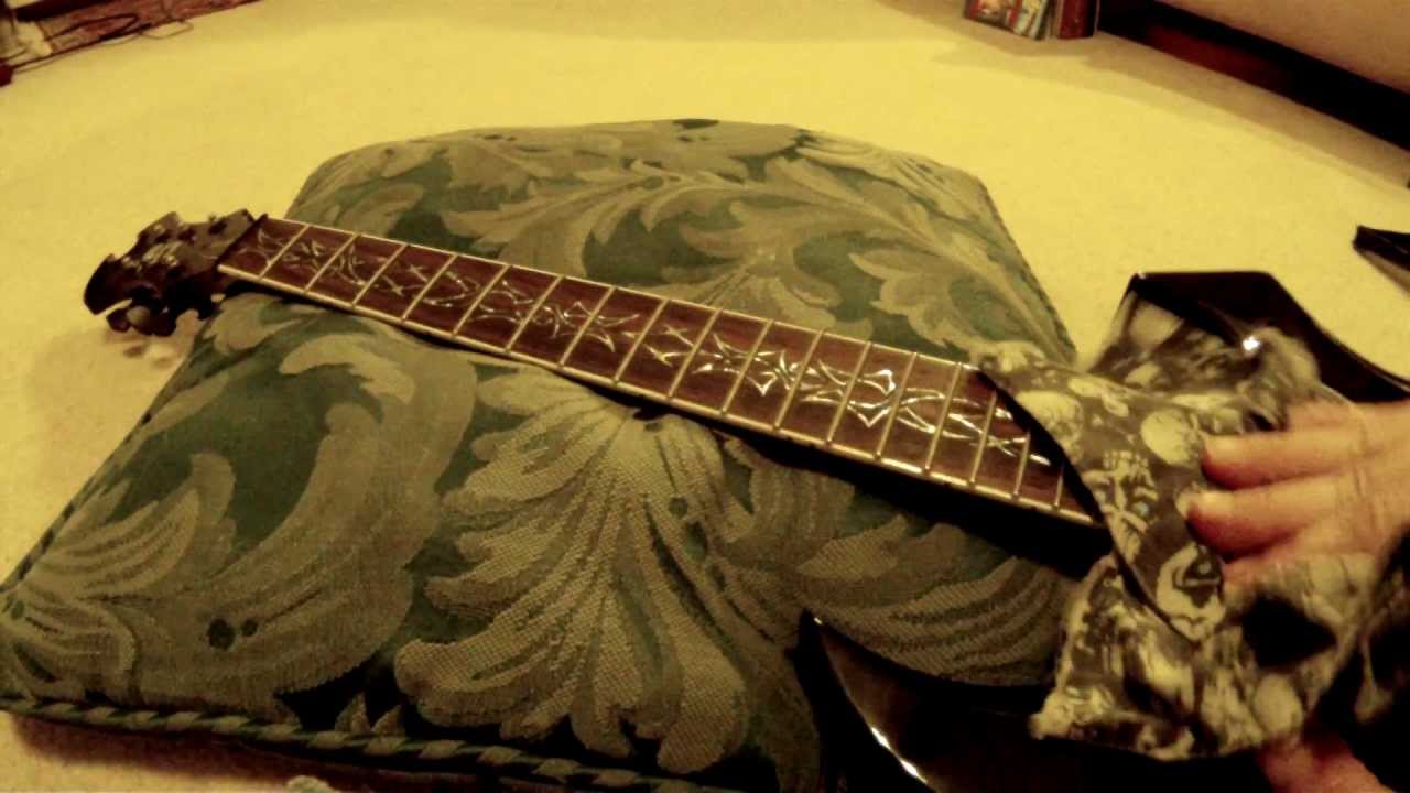 Cleaning Guitar, Changing Strings, ASMR-ish Soft-Spoken (part 1)