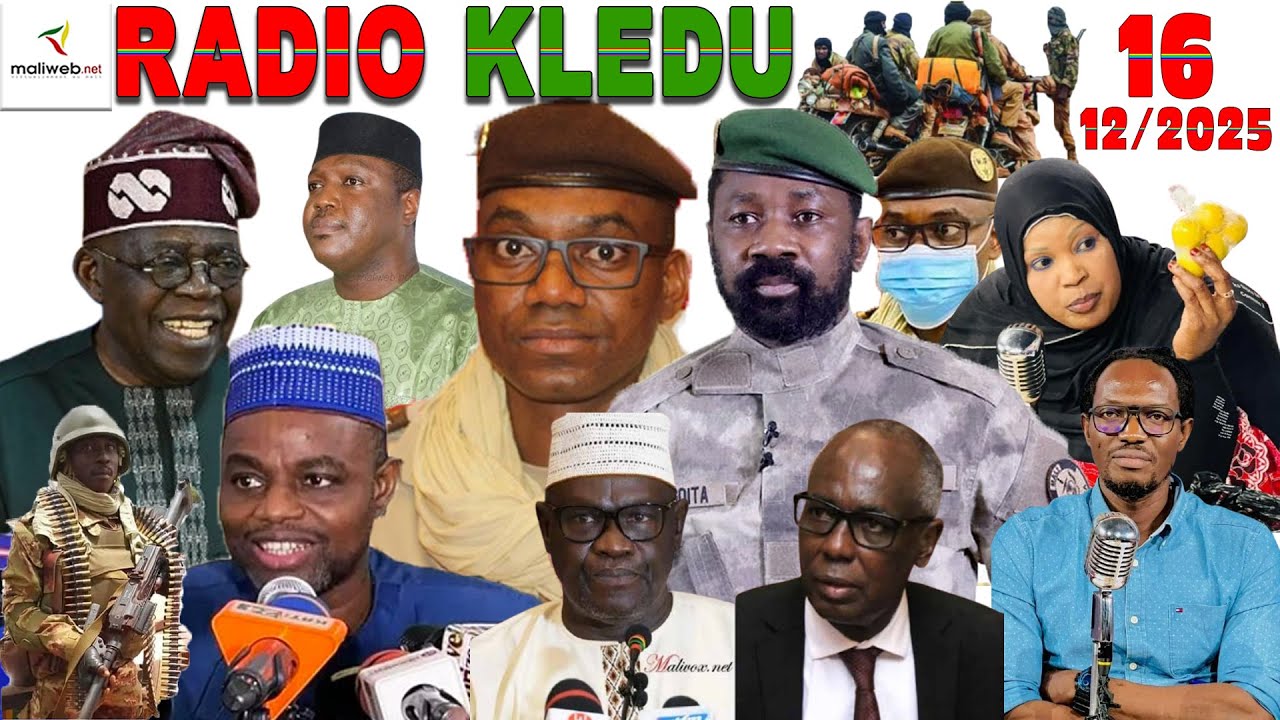 La Revue de Presse de la RADIO KLEDU du 16 décembre 2025