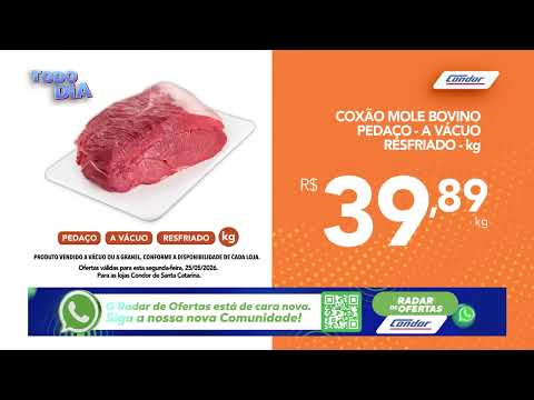Super Ofertas Condor- Joinville, Mafra, Jaraguá do Sul e Rio Negrinho -25/05/26