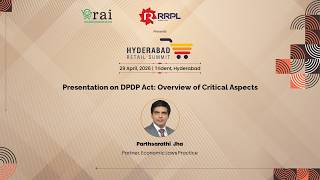 Presentation on DPDP Act:  Parthsarathi Jha, Partner, Economic Laws Practice | HRS 2026