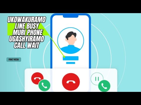 UKO WABONA ABAGUHAMAGARA URIMO KUYIVUGIRAHO (Call wait, user busy, Line busy) NGIYI CODE IBIKORA🚨