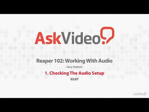Audio Course for Reaper by Ask Video