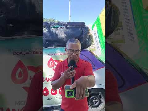 Campanha de doação de sangue.MSB de Monte Santo/Bahia.
