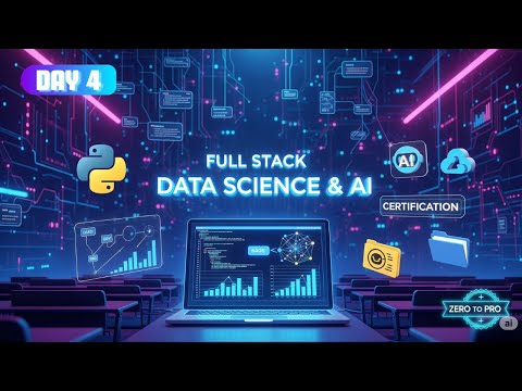 Full Stack Data Science Ai Day 4 Roadmap Python Certifications Devcloudpro