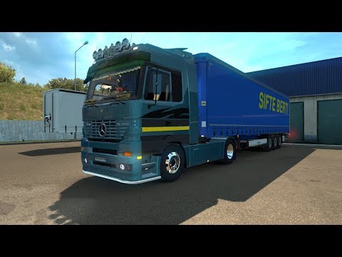 ETS2 1.35 Promods 2.41+Rusmap/Mercedes-Benz Actros MP1/Mukachavo - Osijek
